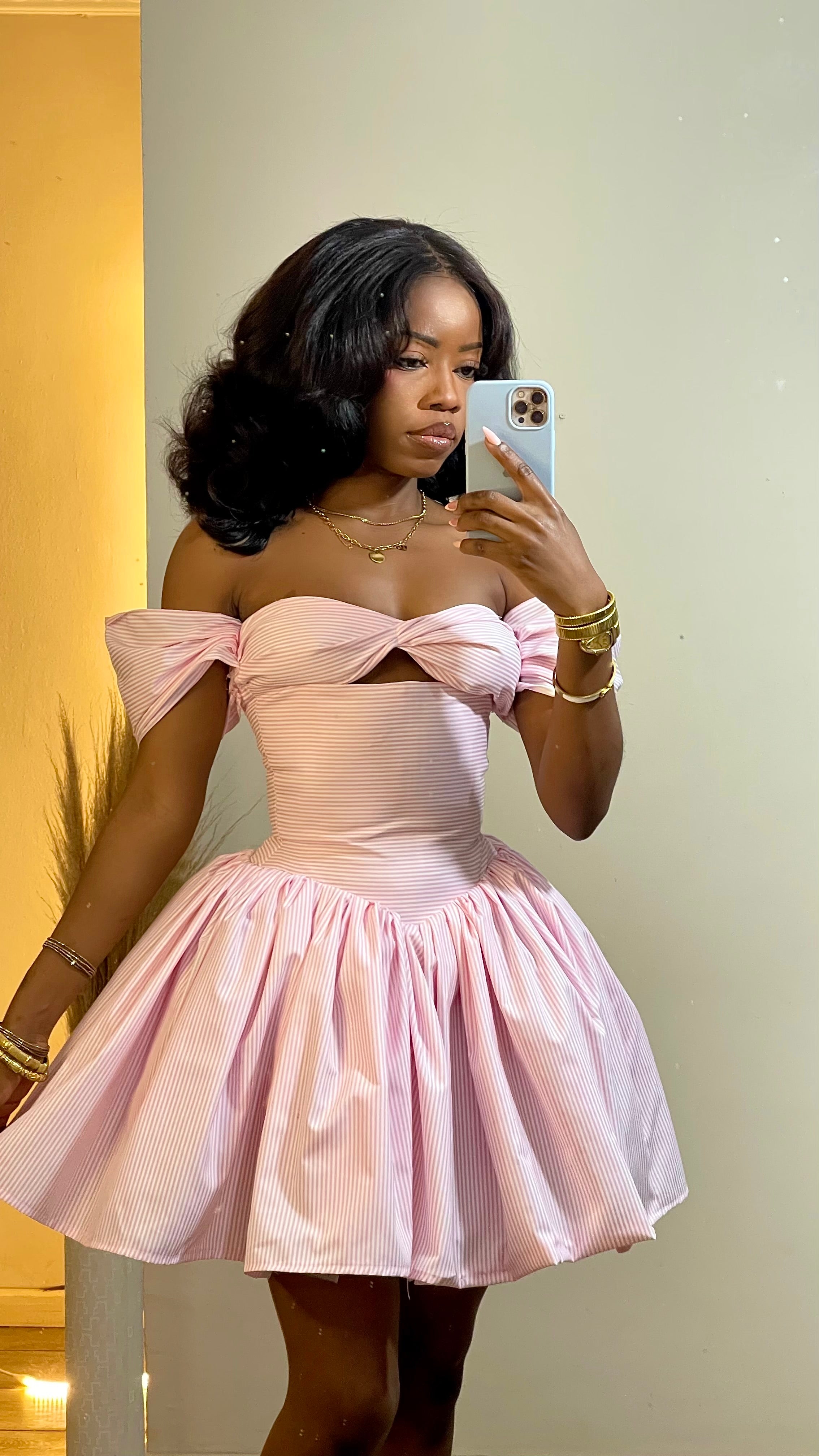 Niqué Dress Short