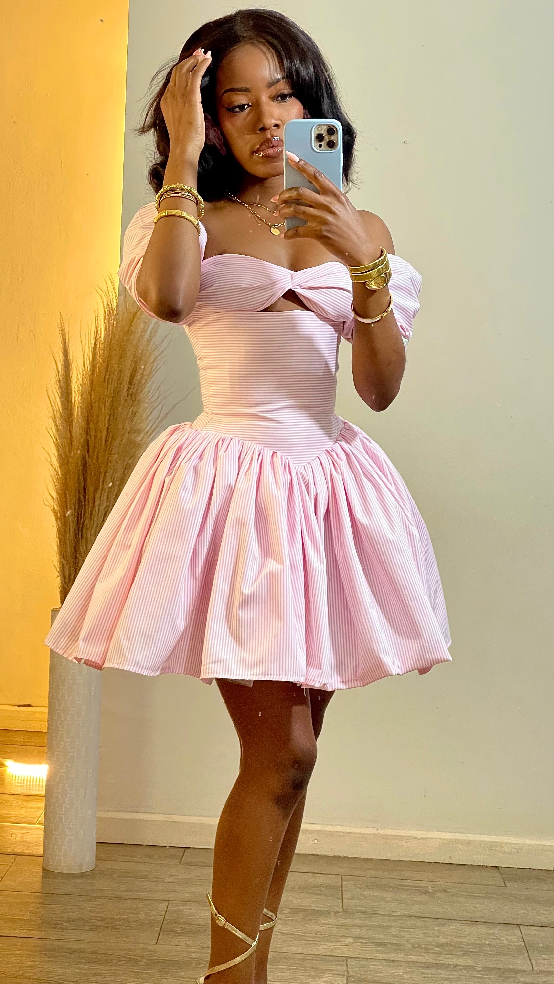 Niqué Dress Short